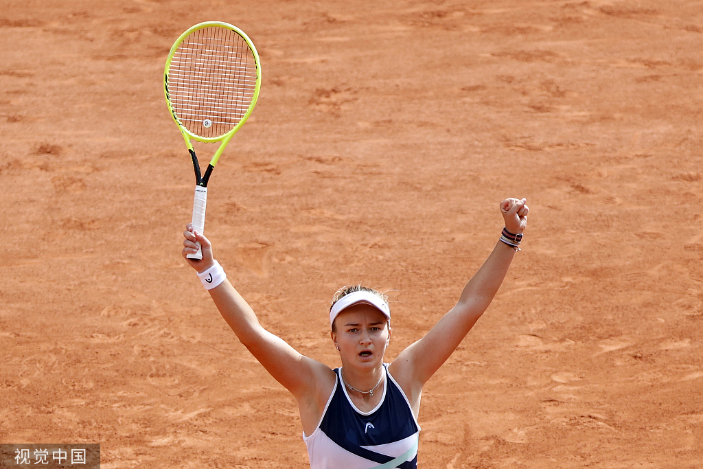  克雷吉茨科娃黑马奔袭，法网封后造奇迹